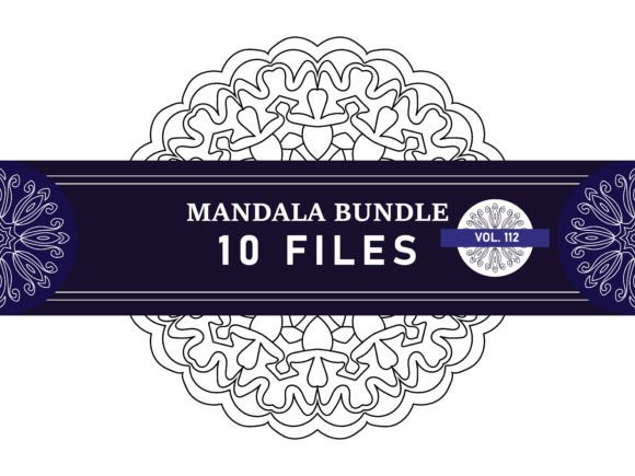 Download Hand Drawn Mandala Ornament Vol. 112 - Premium Bundle