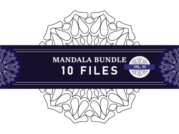 Download Hand Drawn Mandala Ornament Vol. 111 - Premium Bundle