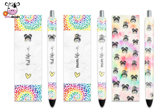 Download Mom Life Kid Life Leopard Pen Wrap - Life Collection